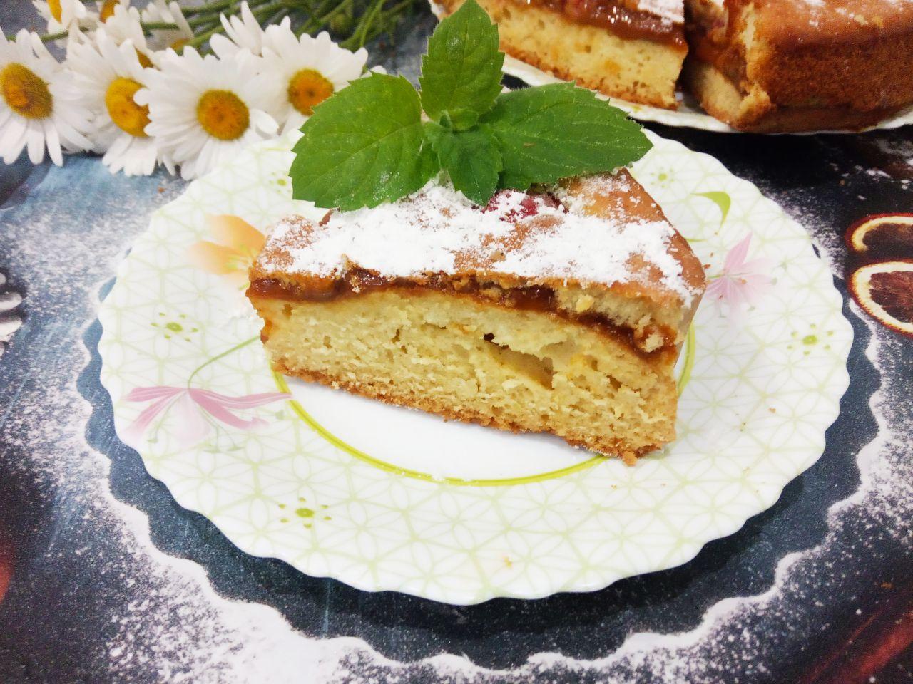 Простой рецепт пирога напоминающий торт, просто и вкусно