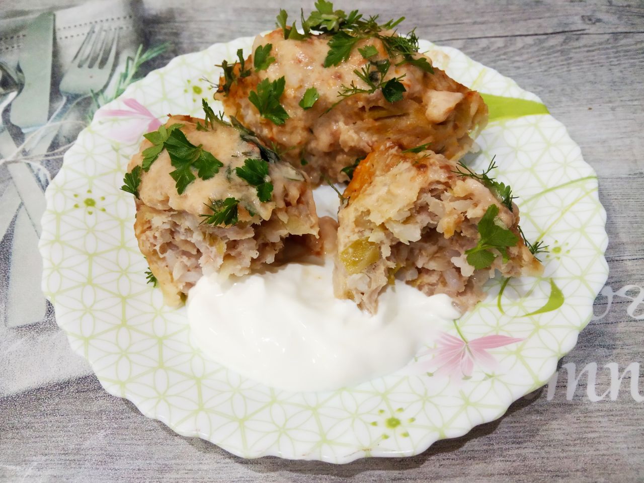Ленивые голубцы, запеченные в духовке, вкусные и сытные
