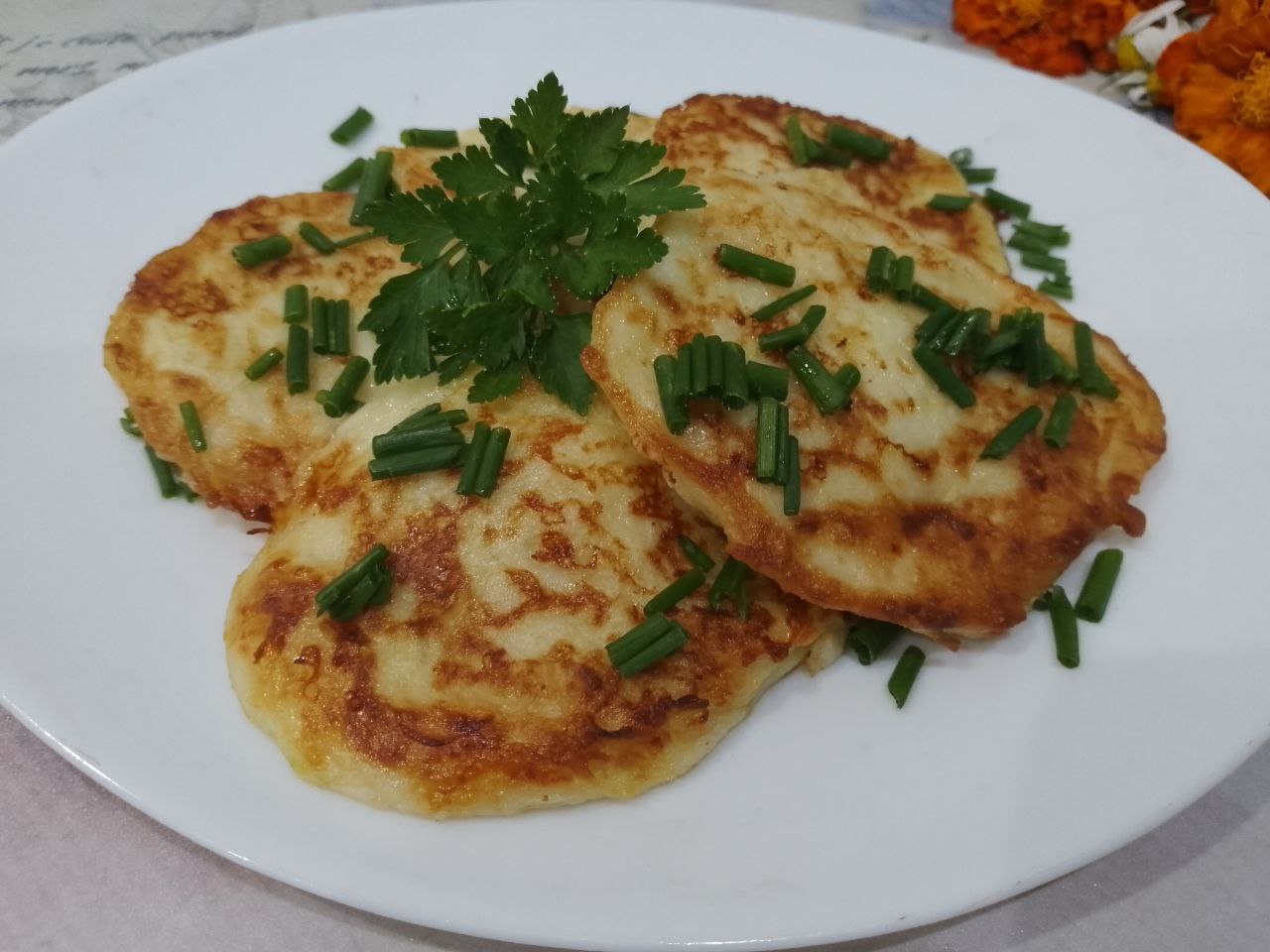 Оладьи из кабачков и сыра, просто и вкусно