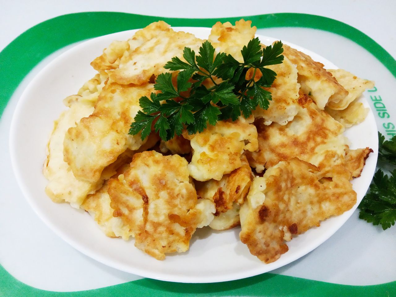 Цветная капуста в кляре, просто и вкусно