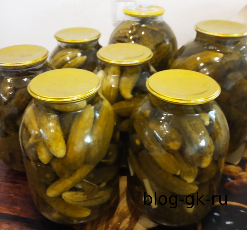 Консервированные огурцы с лимонной кислотой