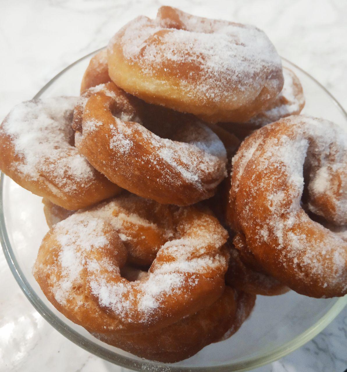 Пончики колечками