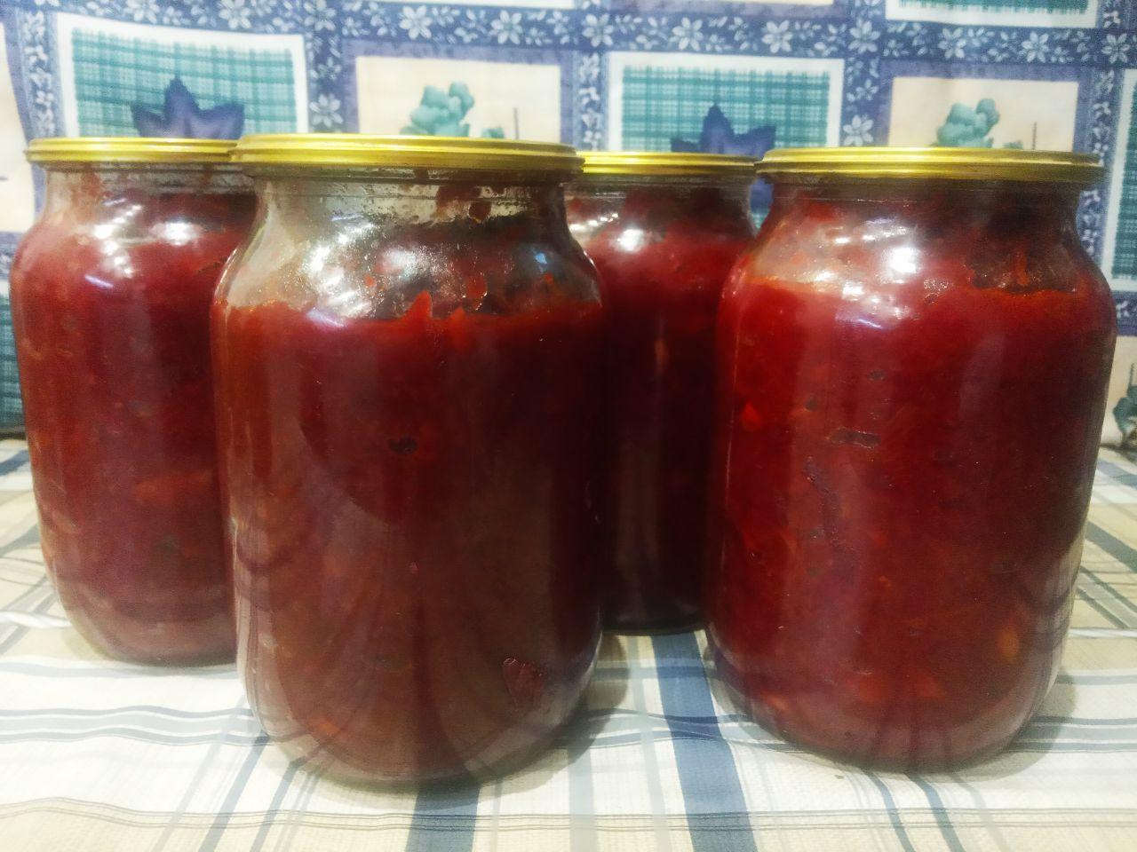 Салат из красной свёклы