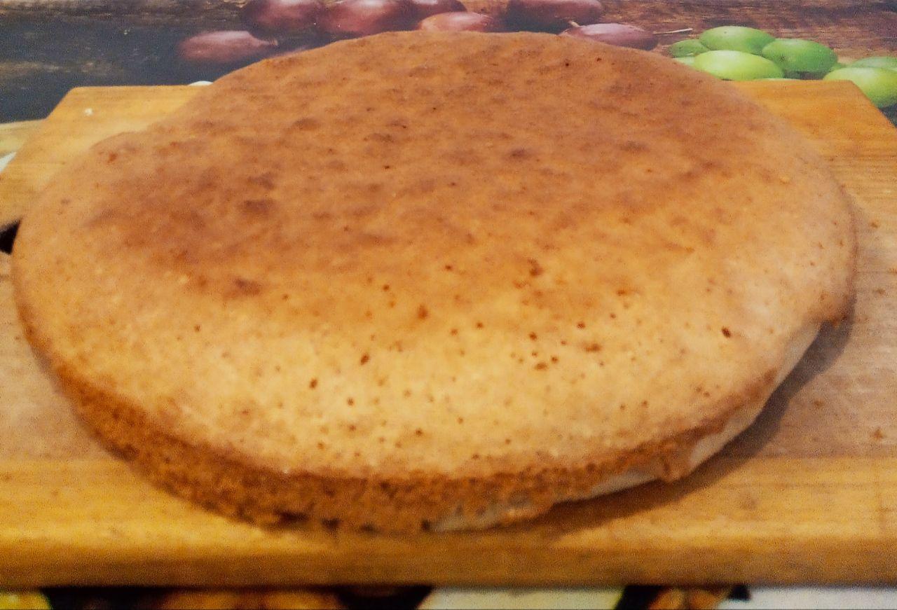 Торт из сухарей, с нежным заварным кремом, просто и вкусно: Выпекаем до готовности при 180 С.