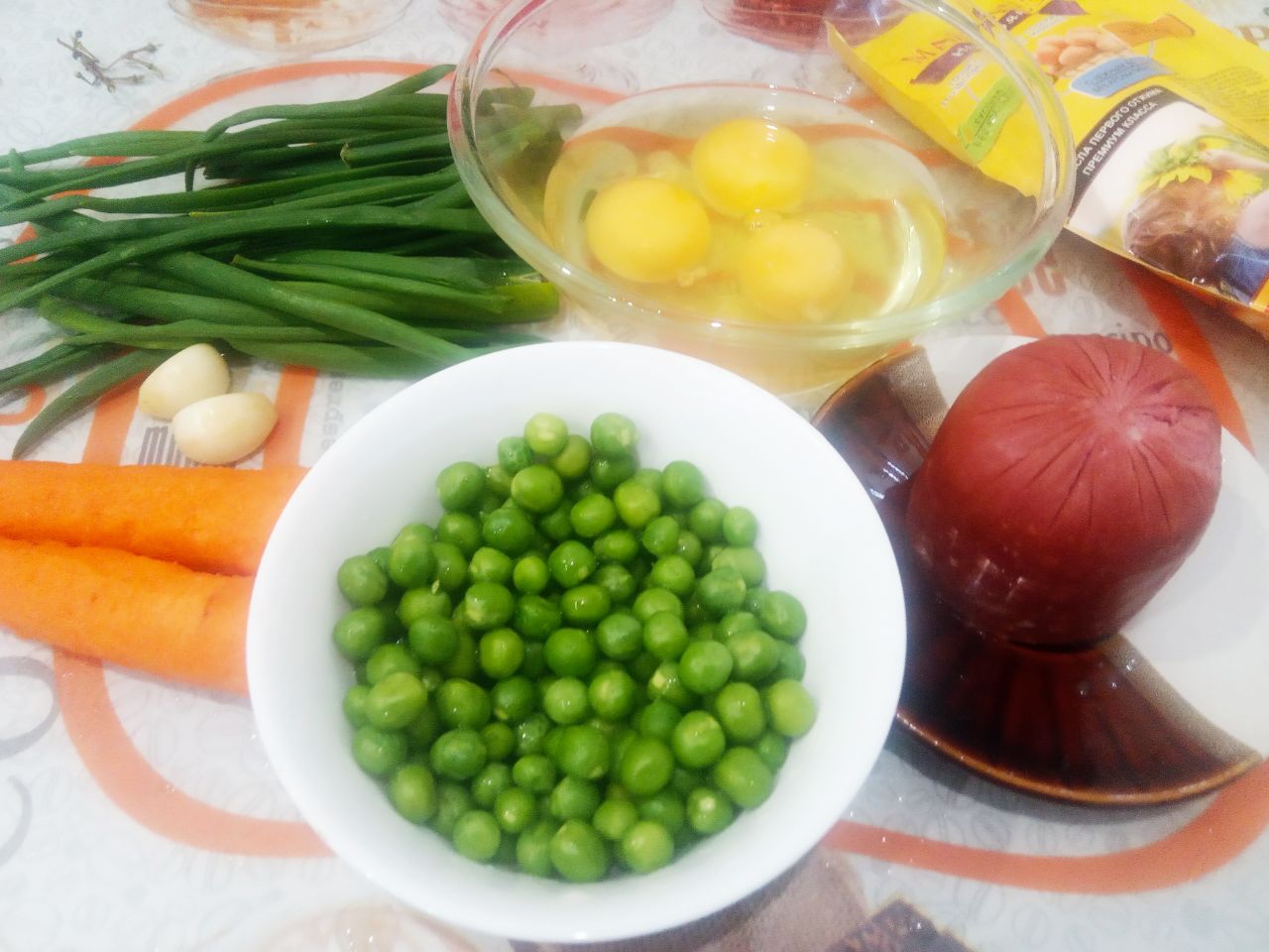 Простой рецепт салата, вкусный и сытный