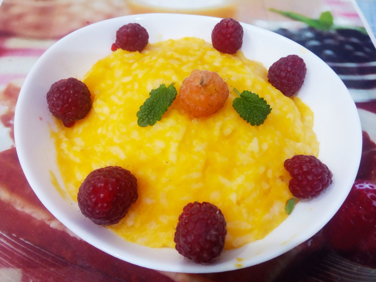 Тыквенная каша с рисом