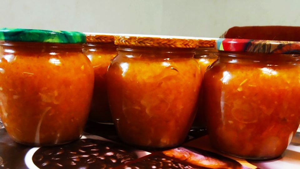 Кабачковая икра на зиму