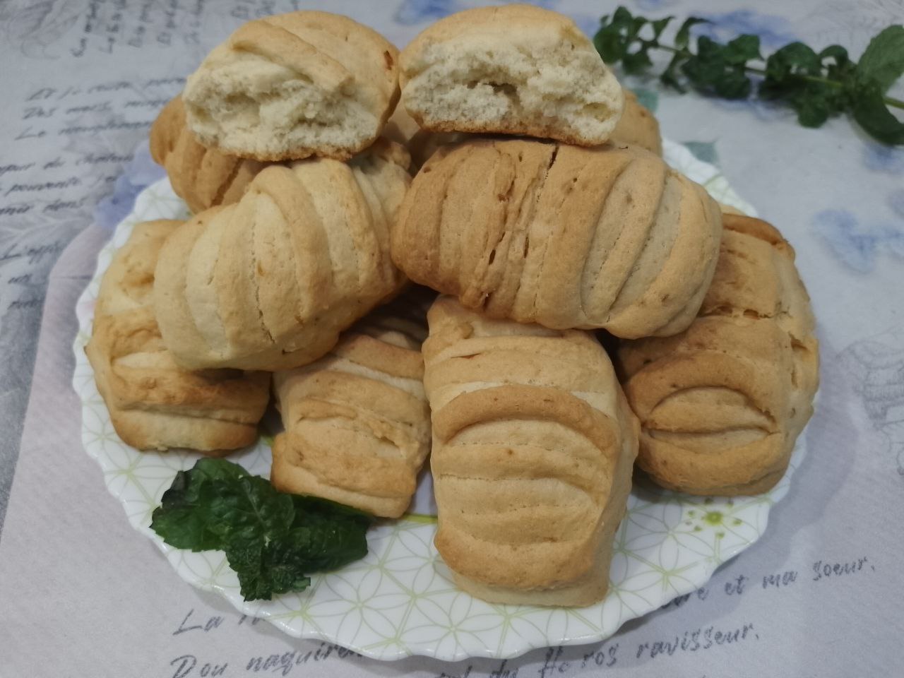 Песочное лимонное печенье, ароматное и вкусное
