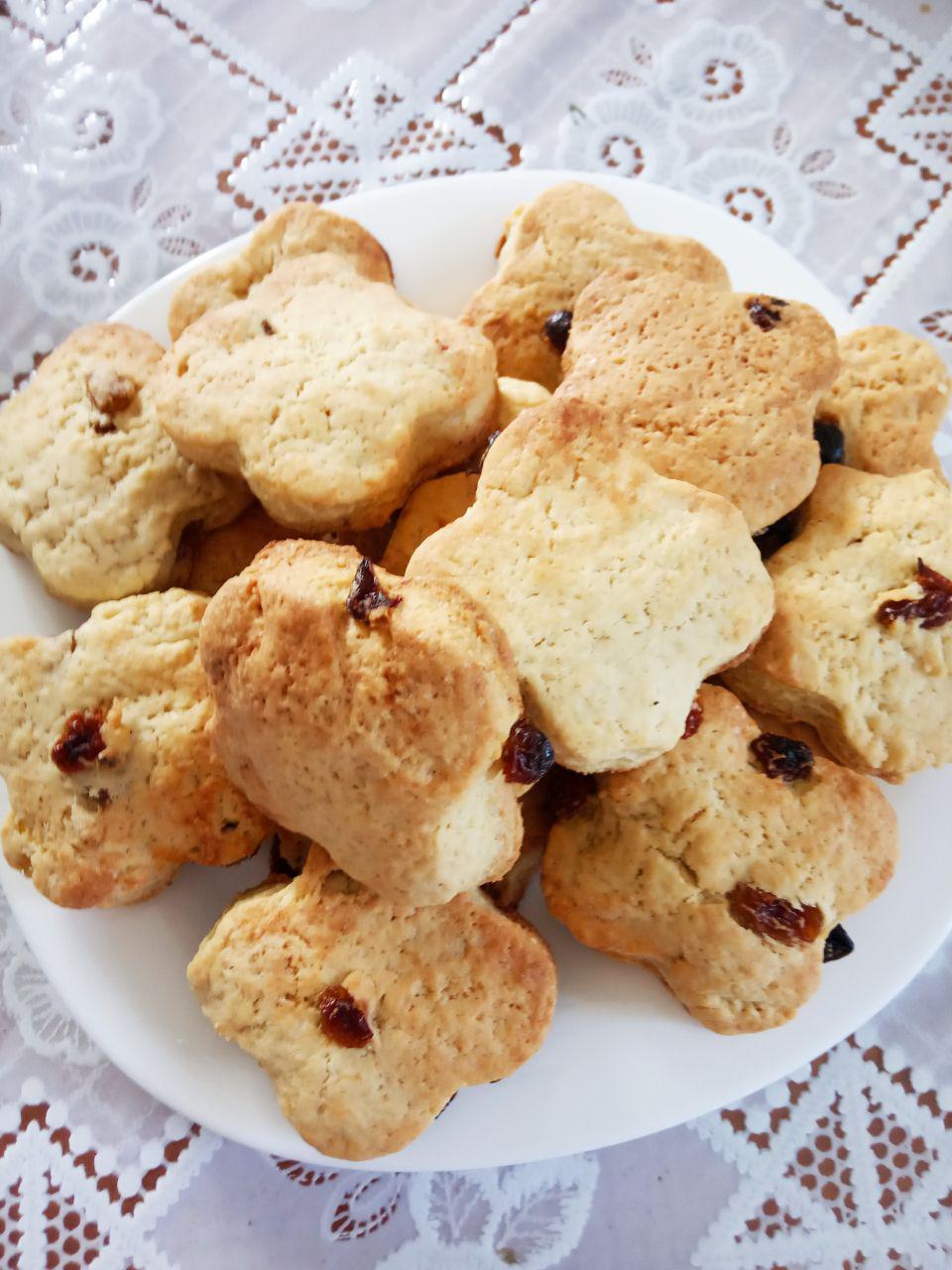 Печенье с изюмом