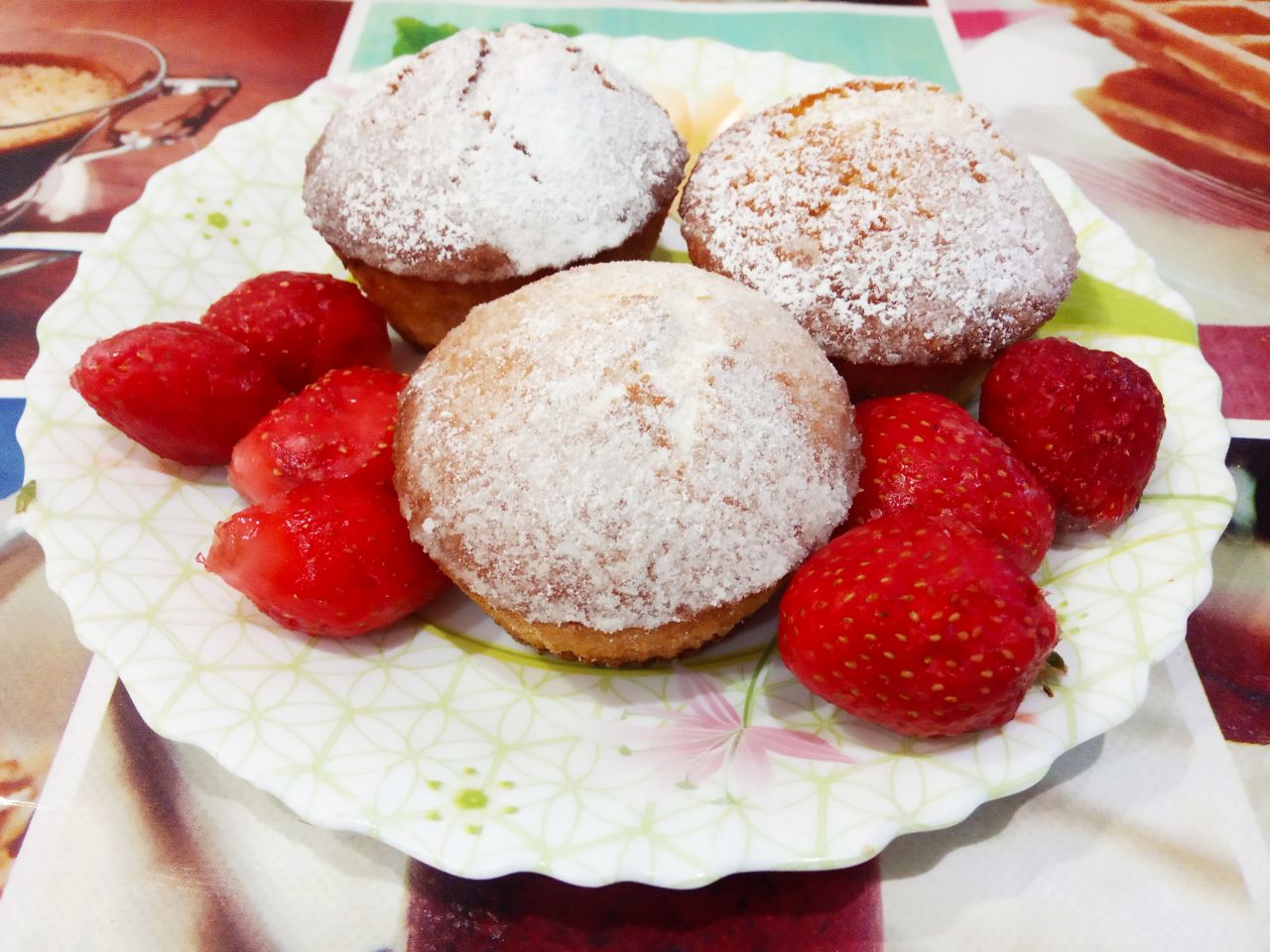 Кексы из манной крупы, на йогурте, воздушные и ароматные