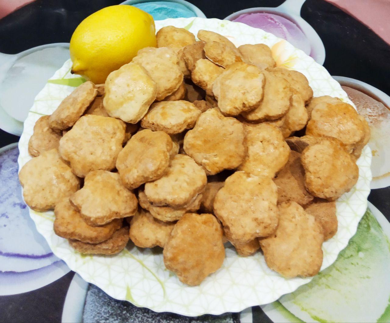 Лимонное печенье