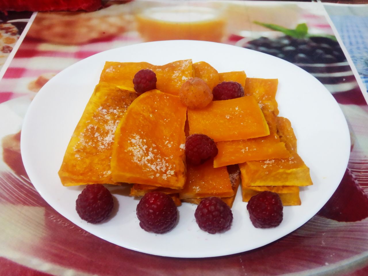 Запеченная тыква в духовке, с сахаром или мёдом, вкусно и полезно