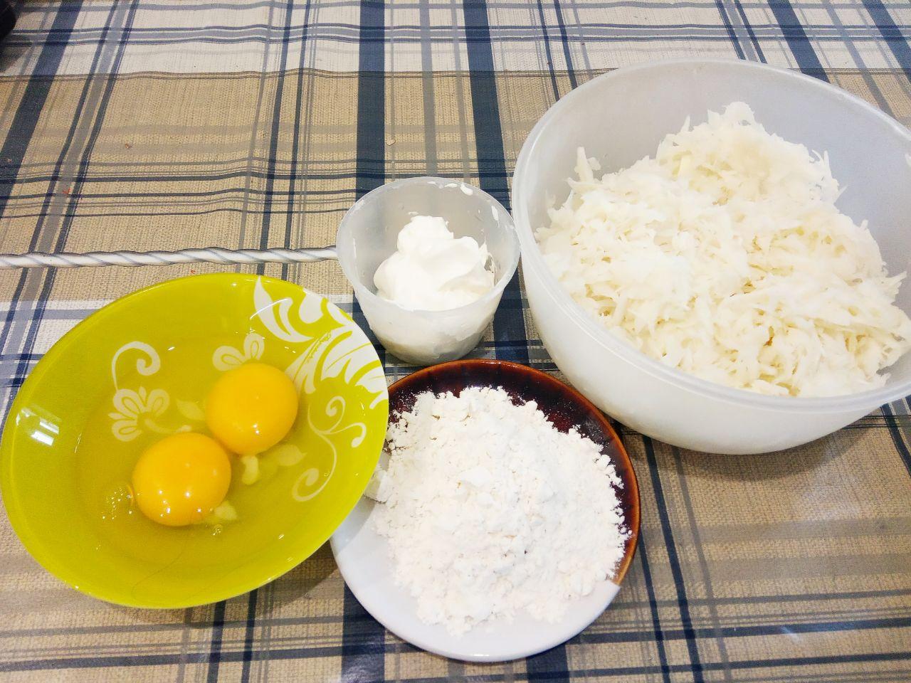 Капустные оладьи, вкусно и просто