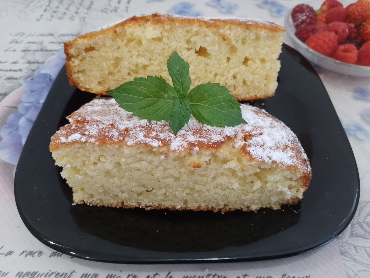 Манный пирог или манник на сметане, просто и вкусно