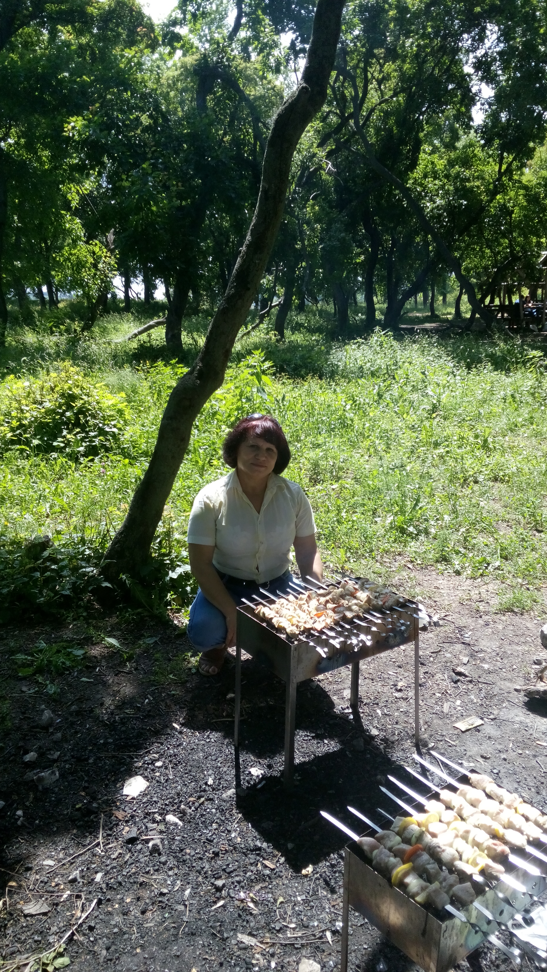 Шашлык с майонезом