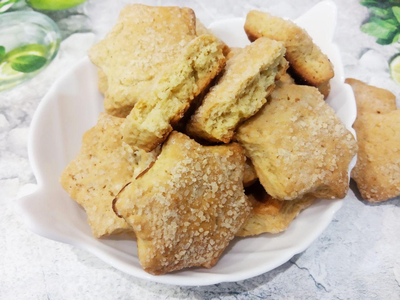 Простой рецепт песочного домашнего печенья, просто и вкусно