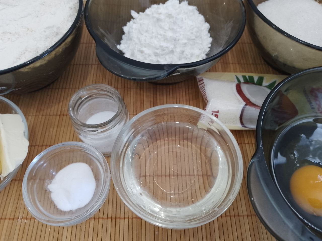 Домашнее печенье с кокосовой стружкой, песочное и рассыпчатое