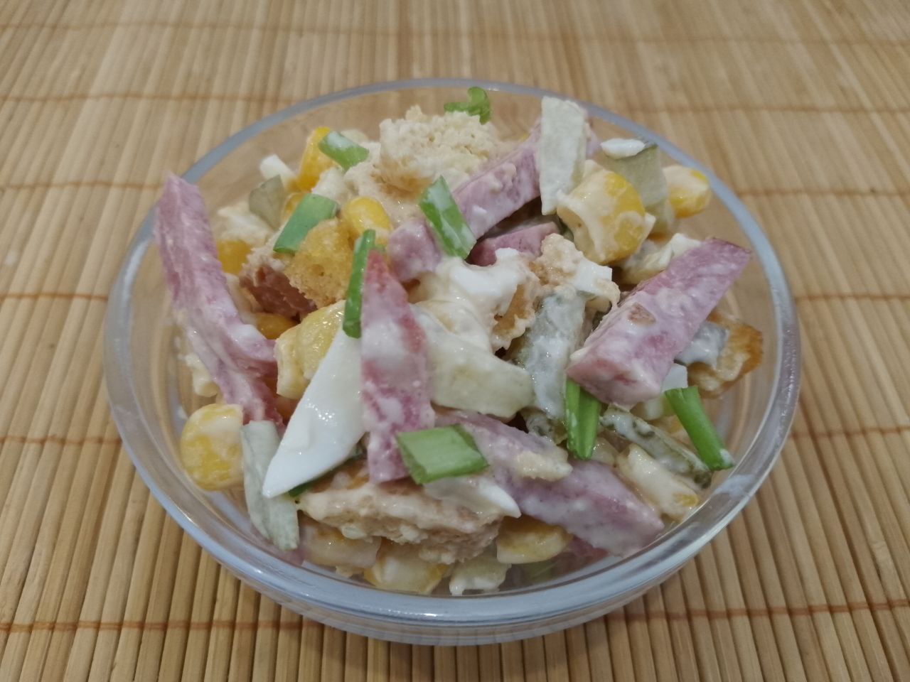 Простой рецепт салата, вкусный и аппетитный